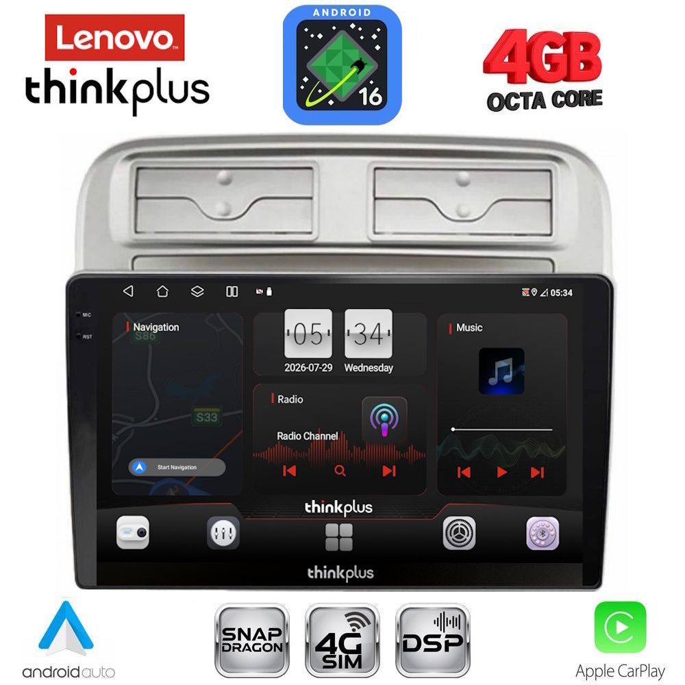 LENOVO LTG 7128_CPA (9inc) MULTIMEDIA TABLET for FIAT GRANDE PUNTO mod. 2005-2012 LENOVO LTG 7128_CPA (9inc) MULTIMEDIA TABLET for FIAT GRANDE PUNTO mod. 2005-2012