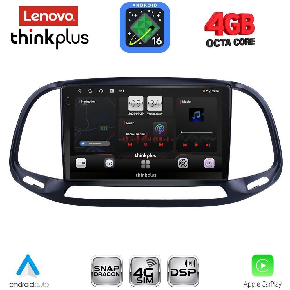 LENOVO LTG 7138_CPA (9inc) MULTIMEDIA TABLET for FIAT DOBLO – OPEL COMBO mod. 2015-2018 LENOVO LTG 7138_CPA (9inc) MULTIMEDIA TABLET for FIAT DOBLO – OPEL COMBO mod. 2015-2018