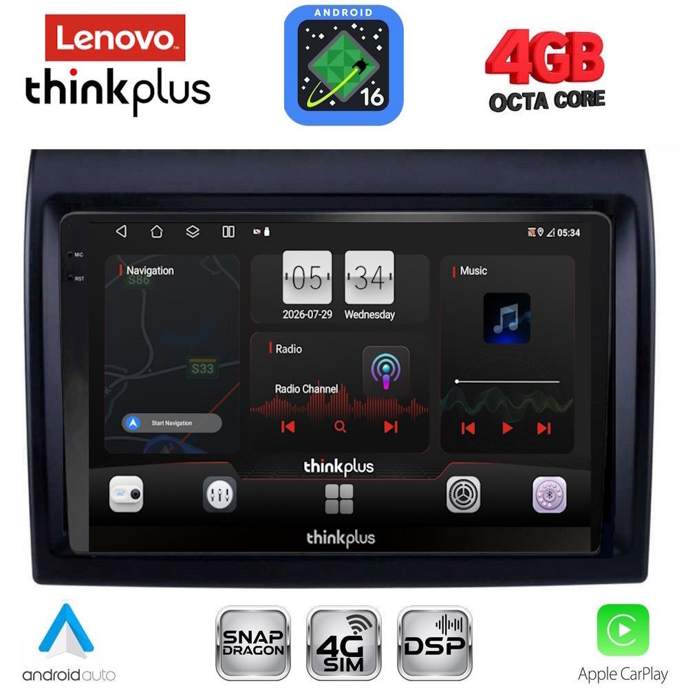 LENOVO LTG 7140_CPA (9inc) MULTIMEDIA TABLET for FIAT DUCATO mod. 2006-2011 LENOVO LTG 7140_CPA (9inc) MULTIMEDIA TABLET for FIAT DUCATO mod. 2006-2011