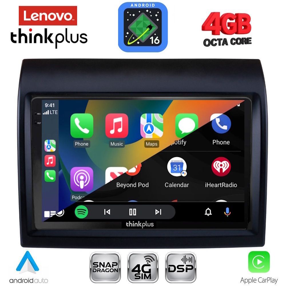 LENOVO LTG 7141_CPA (9inc) MULTIMEDIA TABLET for FIAT DUCATO – CITROEN JUMPER – PEUGEOT BOXER mod. 2011-2021 LENOVO LTG 7141_CPA (9inc) MULTIMEDIA TABLET for FIAT DUCATO – CITROEN JUMPER – PEUGEOT BOXER mod. 2011-2021