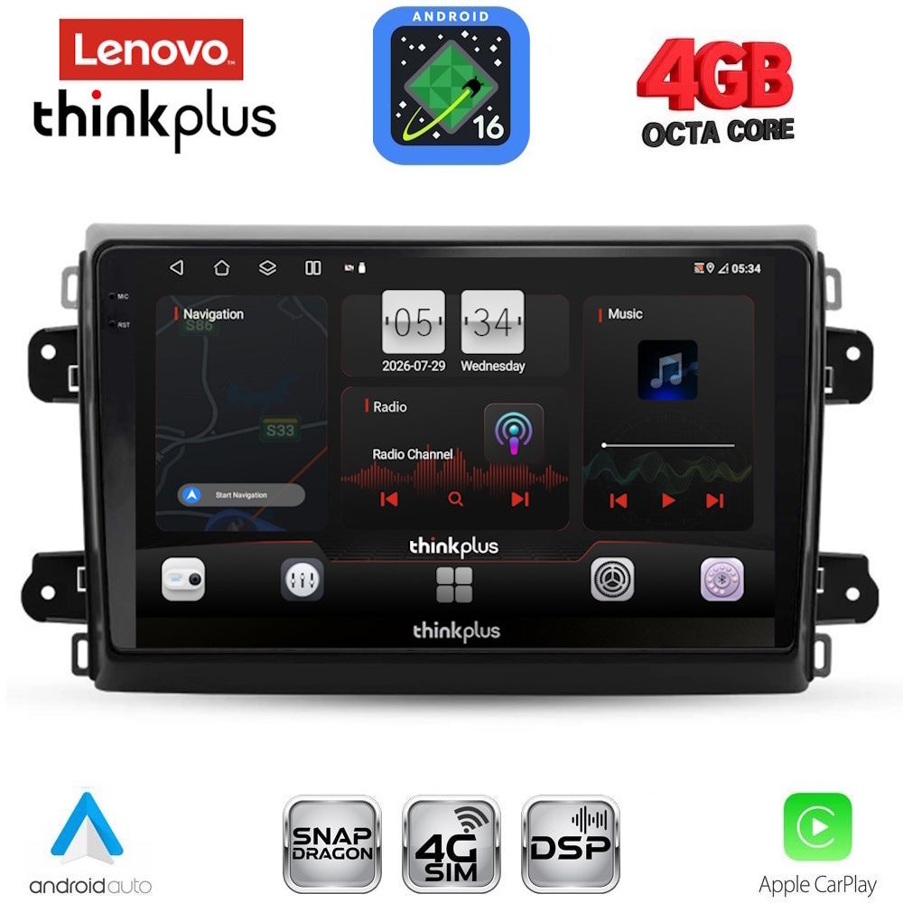 LENOVO LTG 7143_CPA (9inc) MULTIMEDIA TABLET for FIAT DUCATO mod. 2021-2026 LENOVO LTG 7143_CPA (9inc) MULTIMEDIA TABLET for FIAT DUCATO mod. 2021-2026