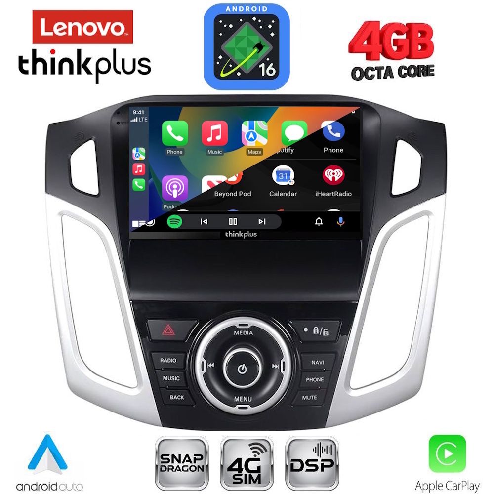 LENOVO LTG 7157_CPA (9inc) MULTIMEDIA TABLET for FORD FOCUS mod. 2011-2018 LENOVO LTG 7157_CPA (9inc) MULTIMEDIA TABLET for FORD FOCUS mod. 2011-2018