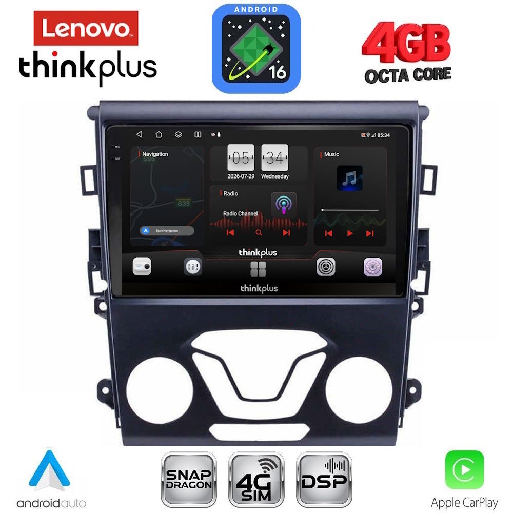 LENOVO LTG 7164_CPA A/C (9inc) MULTIMEDIA TABLET for FORD MONDEO mod. 2014-2023 LENOVO LTG 7164_CPA A/C (9inc) MULTIMEDIA TABLET for FORD MONDEO mod. 2014-2023