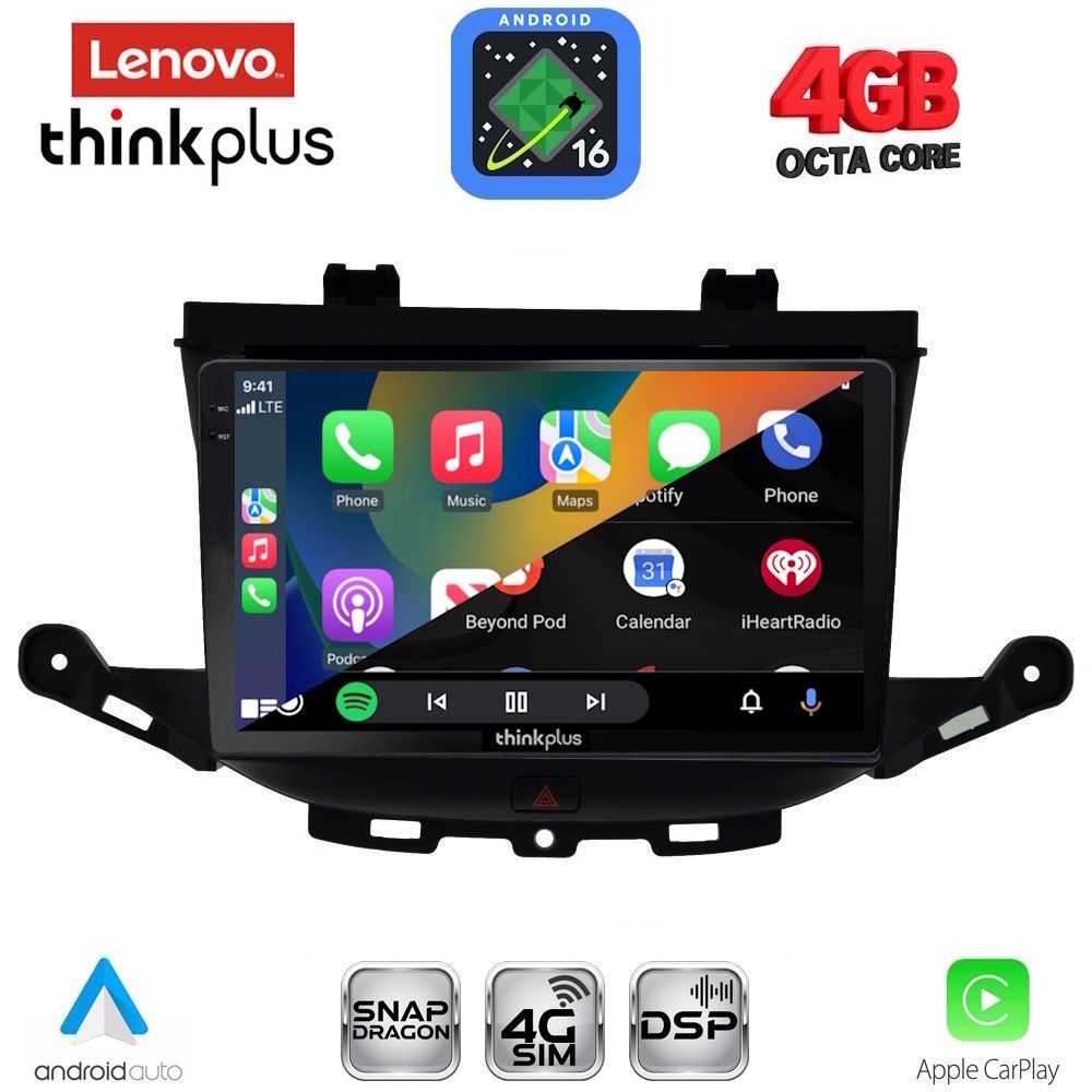 LENOVO LTG 7483_CPA (9inc) MULTIMEDIA TABLET for OPEL ASTRA K mod. 2015-2022 LENOVO LTG 7483_CPA (9inc) MULTIMEDIA TABLET for OPEL ASTRA K mod. 2015-2022