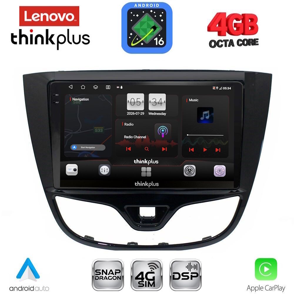 LENOVO LTG 7489_CPA (10inc) MULTIMEDIA TABLET for OPEL KARL mod. 2014-2019 LENOVO LTG 7489_CPA (10inc) MULTIMEDIA TABLET for OPEL KARL mod. 2014-2019