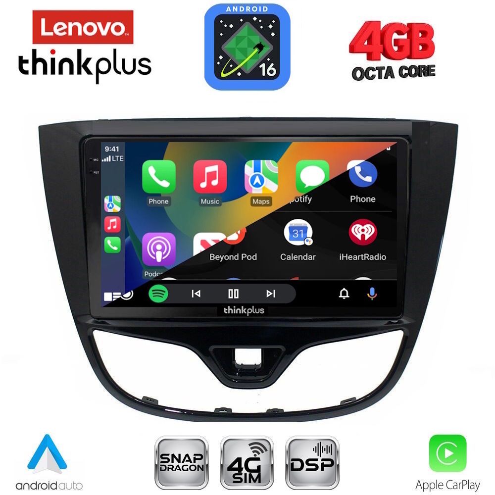 LENOVO LTG 7489_CPA (10inc) MULTIMEDIA TABLET for OPEL KARL mod. 2014-2019 LENOVO LTG 7489_CPA (10inc) MULTIMEDIA TABLET for OPEL KARL mod. 2014-2019