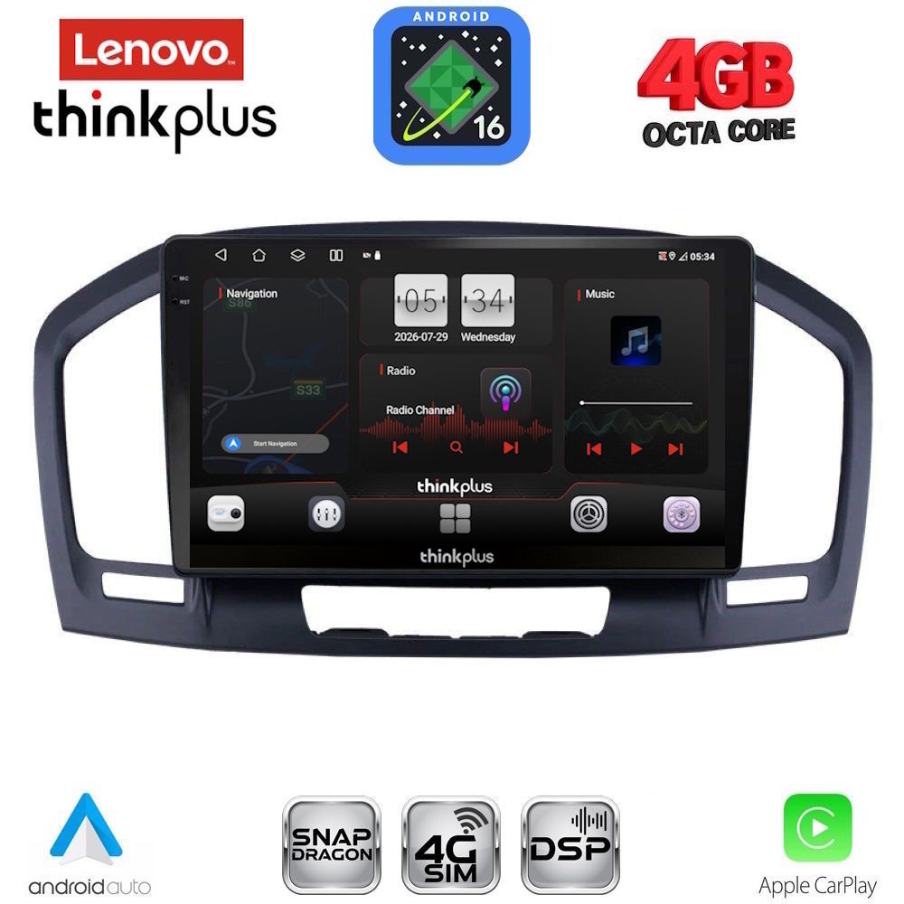 LENOVO LTG 7491BL_CPA (9inc) MULTIMEDIA TABLET for OPEL INSIGNIA mod. 2008-2013 (BLACK) LENOVO LTG 7491BL_CPA (9inc) MULTIMEDIA TABLET for OPEL INSIGNIA mod. 2008-2013 (BLACK)