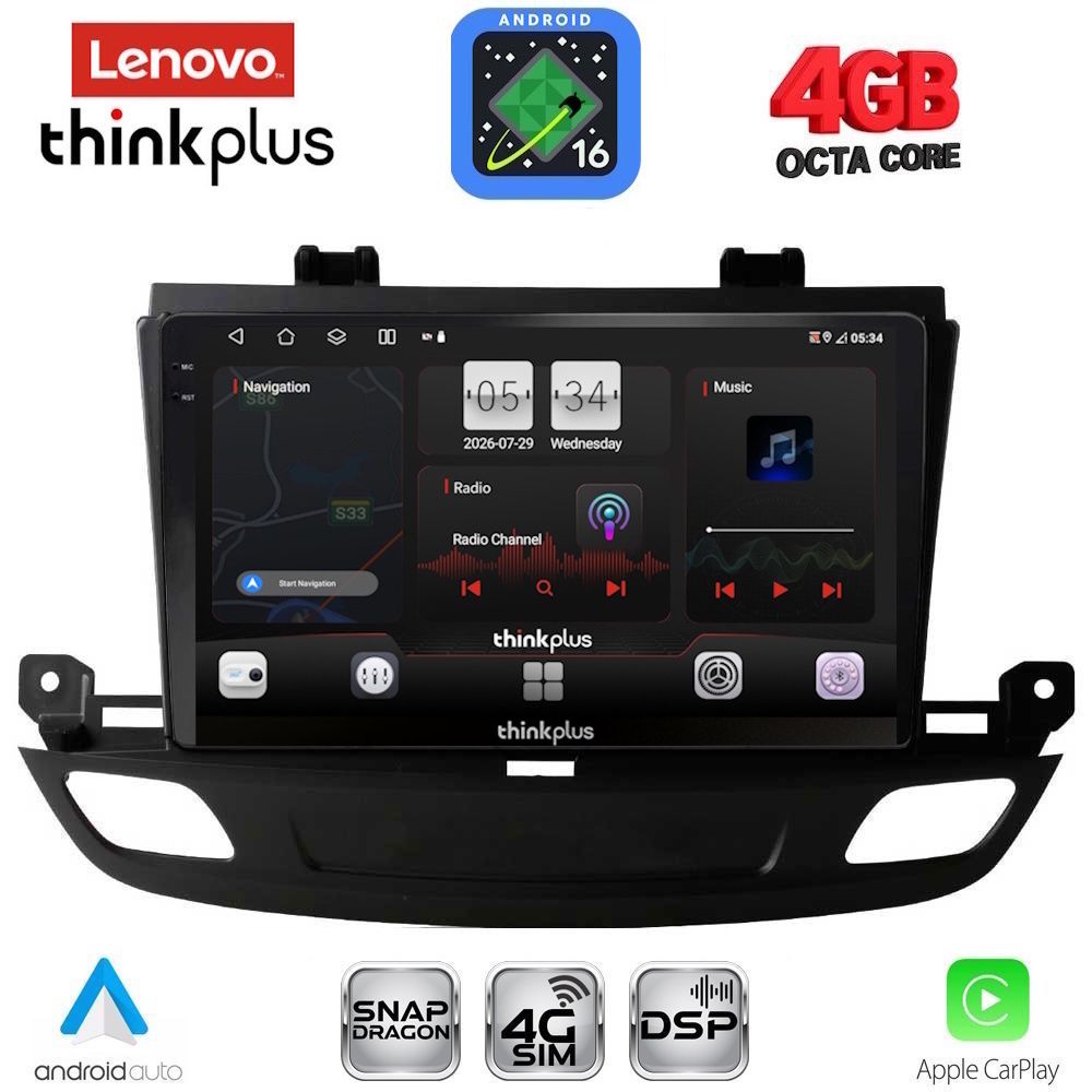 LENOVO LTG 7493_CPA (9inc) MULTIMEDIA TABLET for OPEL INSIGNIA mod. 2018-2024 LENOVO LTG 7493_CPA (9inc) MULTIMEDIA TABLET for OPEL INSIGNIA mod. 2018-2024