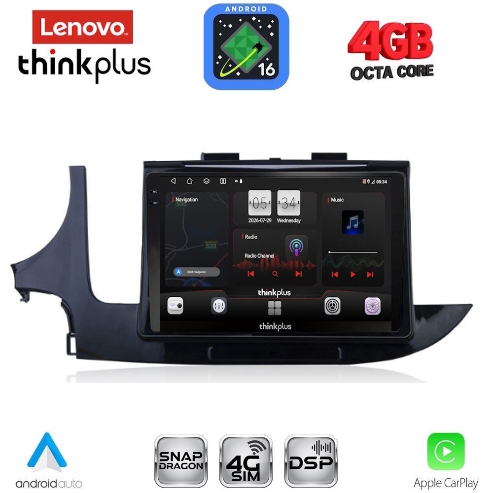 LENOVO LTG 7497_CPA (9inc) MULTIMEDIA TABLET for OPEL MOKKA mod. 2016-2021 LENOVO LTG 7497_CPA (9inc) MULTIMEDIA TABLET for OPEL MOKKA mod. 2016-2021