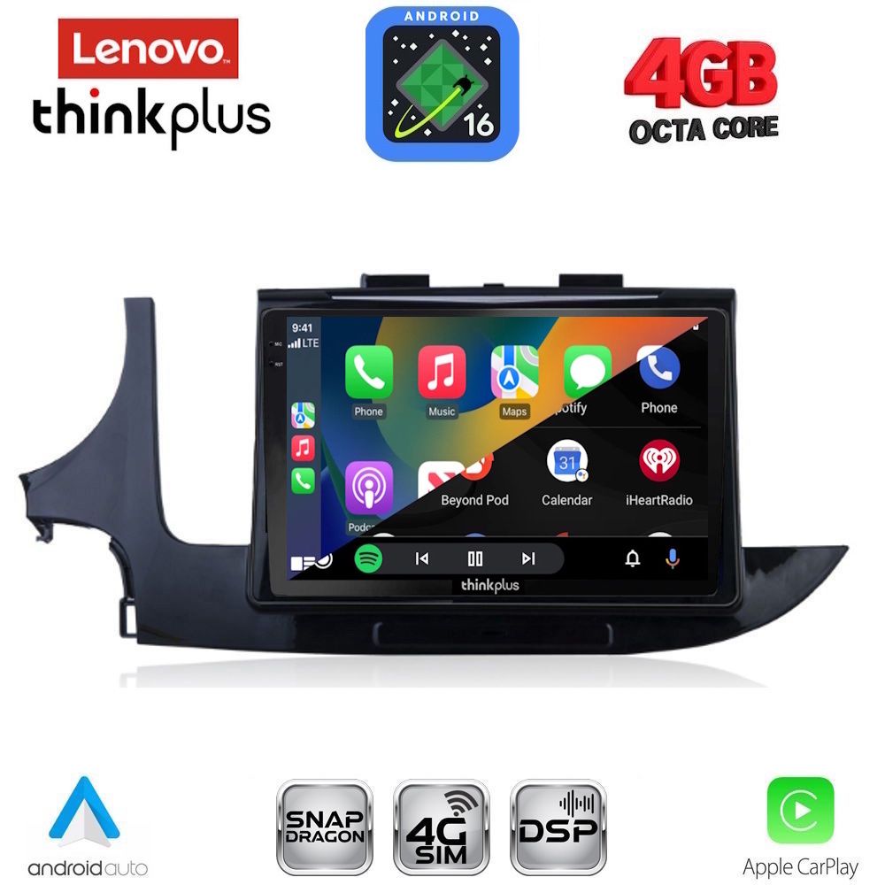 LENOVO LTG 7497_CPA (9inc) MULTIMEDIA TABLET for OPEL MOKKA mod. 2016-2021 LENOVO LTG 7497_CPA (9inc) MULTIMEDIA TABLET for OPEL MOKKA mod. 2016-2021