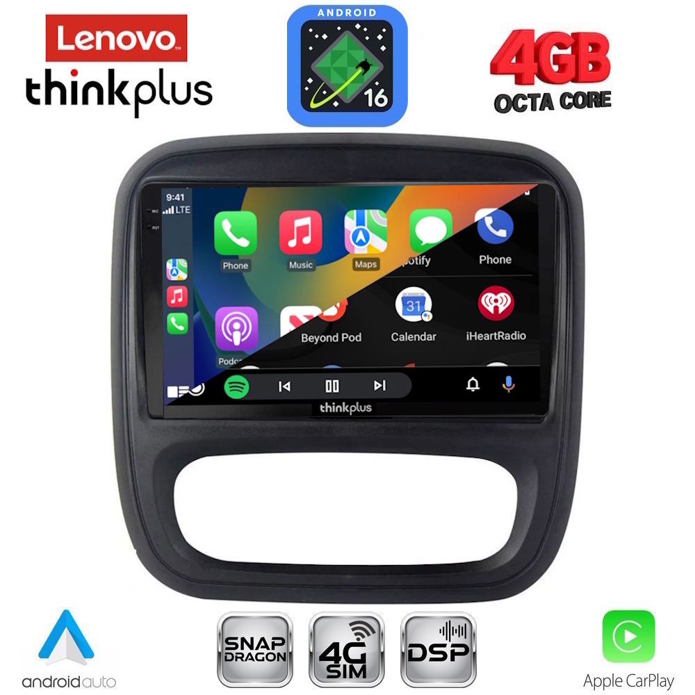 LENOVO LTG 7499_CPA (9inc) MULTIMEDIA TABLET for OPEL VIVARO – RENAULT TRAFIC – FIAT TALENDO – NISSAN NV 300 mod. 2014-2019 LENOVO LTG 7499_CPA (9inc) MULTIMEDIA TABLET for OPEL VIVARO – RENAULT TRAFIC – FIAT TALENDO – NISSAN NV 300 mod. 2014-2019