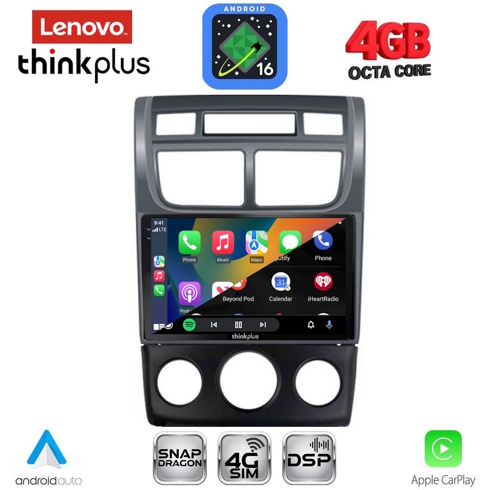 LENOVO LTG 7324AC_CPA (9inc) MULTIMEDIA TABLET for KIA SPORTAGE mod. 2004-2010 LENOVO LTG 7324AC_CPA (9inc) MULTIMEDIA TABLET for KIA SPORTAGE mod. 2004-2010