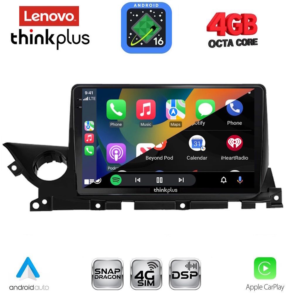 LENOVO LTG 7379B_CPA (9inc) MULTIMEDIA TABLET for MAZDA 6 mod. 2021-2026 LENOVO LTG 7379B_CPA (9inc) MULTIMEDIA TABLET for MAZDA 6 mod. 2021-2026