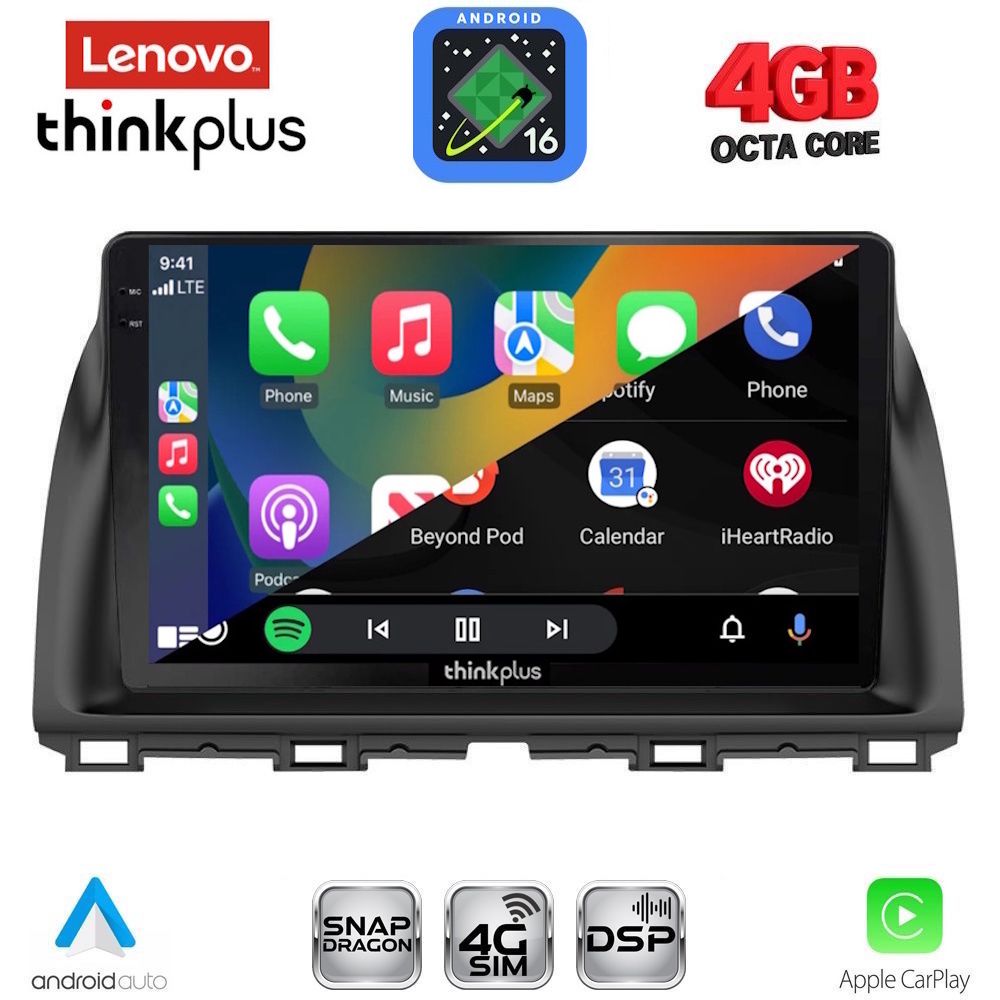 LENOVO LTG 7380_CPA (10inc) MULTIMEDIA TABLET for MAZDA CX5 mod. 2013-2017 LENOVO LTG 7380_CPA (10inc) MULTIMEDIA TABLET for MAZDA CX5 mod. 2013-2017
