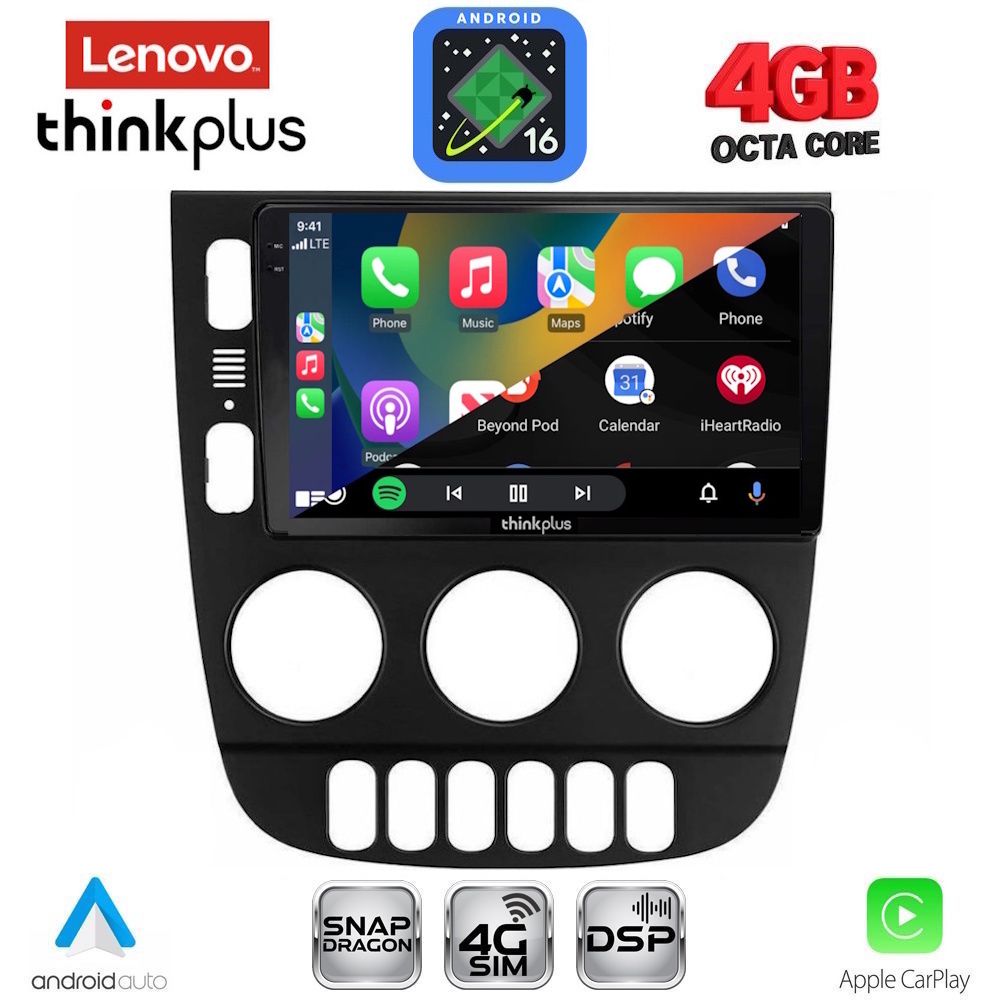 LENOVO LTG 7413_CPA (9inc) MULTIMEDIA TABLET for MERCEDES ML (W163) mod. 2002-2005 LENOVO LTG 7413_CPA (9inc) MULTIMEDIA TABLET for MERCEDES ML (W163) mod. 2002-2005