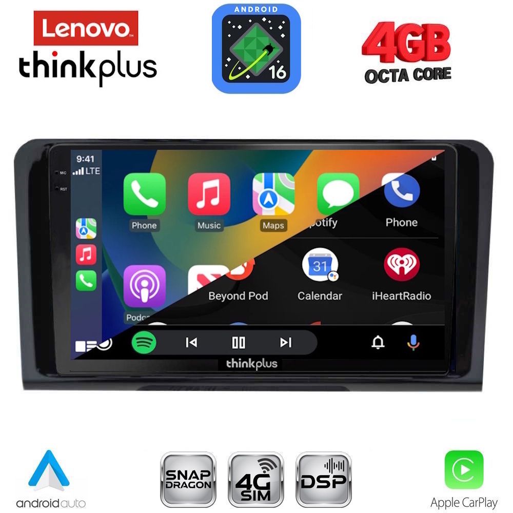 LENOVO LTG 7414_CPA (9inc) MULTIMEDIA TABLET for MERCEDES ML (W164) – GL (X164) mod. 2005-2011 LENOVO LTG 7414_CPA (9inc) MULTIMEDIA TABLET for MERCEDES ML (W164) – GL (X164) mod. 2005-2011