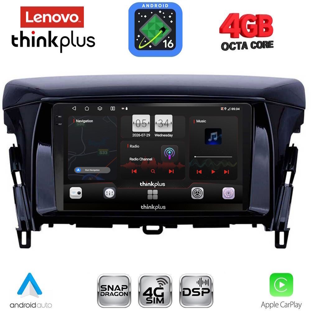 LENOVO LTG 7432_CPA (9inc) MULTIMEDIA TABLET for MITSUBISHI ECLIPSE CROSS mod. 2018-2026 LENOVO LTG 7432_CPA (9inc) MULTIMEDIA TABLET for MITSUBISHI ECLIPSE CROSS mod. 2018-2026