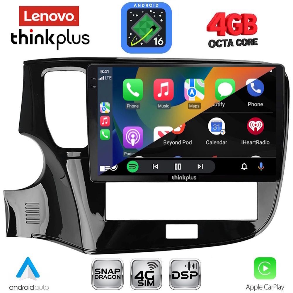 LENOVO LTG 7440_CPA (10inc) MULTIMEDIA TABLET for MITSUBISHI OUTLANDER mod. 2020-2022 LENOVO LTG 7440_CPA (10inc) MULTIMEDIA TABLET for MITSUBISHI OUTLANDER mod. 2020-2022