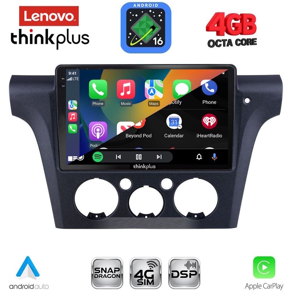 LENOVO LTG 7441CL_CPA (10inc) MULTIMEDIA TABLET for MITSUBISHI OUTLANDER mod. 2001-2005 with CLIMA LENOVO LTG 7441CL_CPA (10inc) MULTIMEDIA TABLET for MITSUBISHI OUTLANDER mod. 2001-2005 with CLIMA