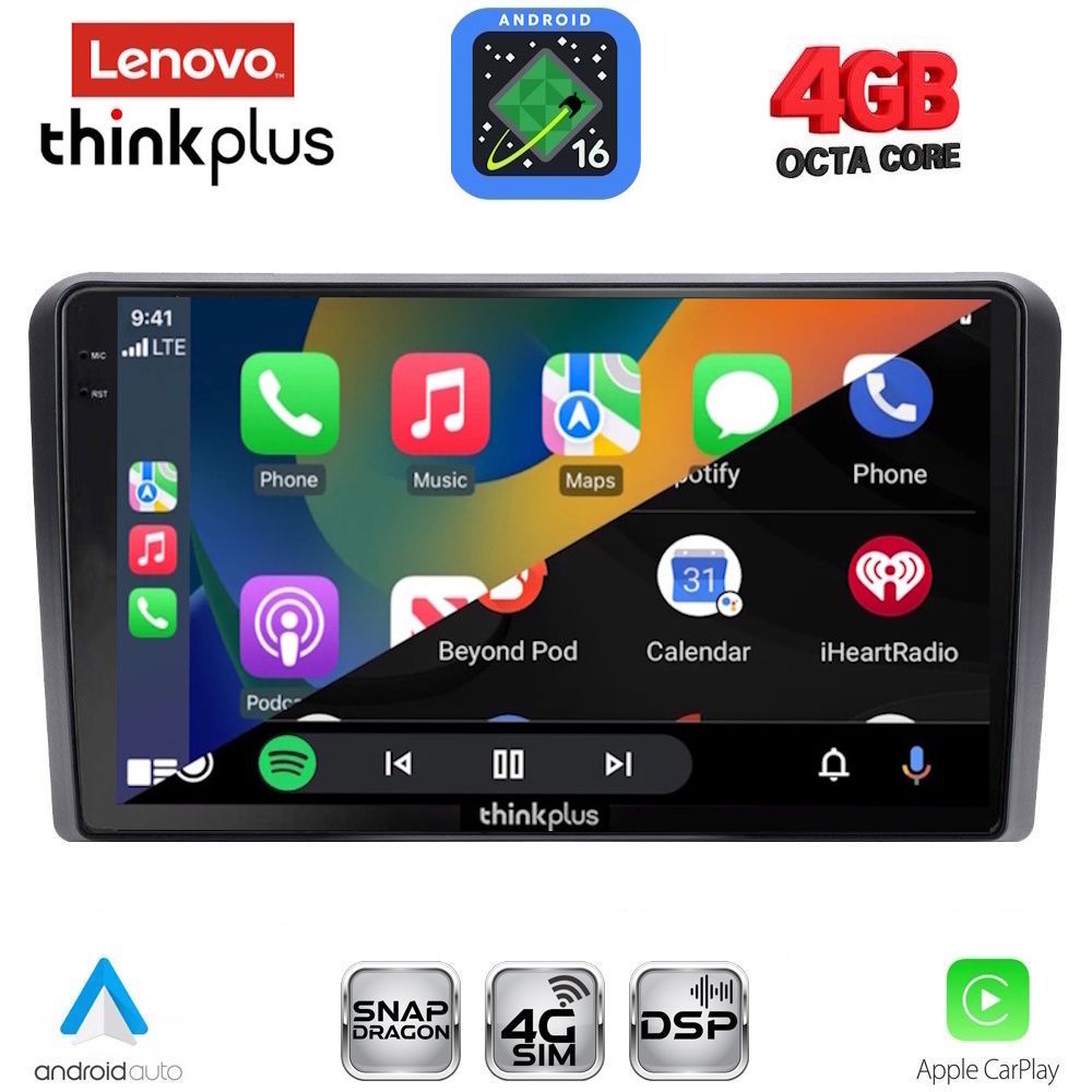 LENOVO LTG 7441_CPA (9inc) MULTIMEDIA TABLET for MITSUBISHI OUTLANDER mod. 2001-2005 LENOVO LTG 7441_CPA (9inc) MULTIMEDIA TABLET for MITSUBISHI OUTLANDER mod. 2001-2005
