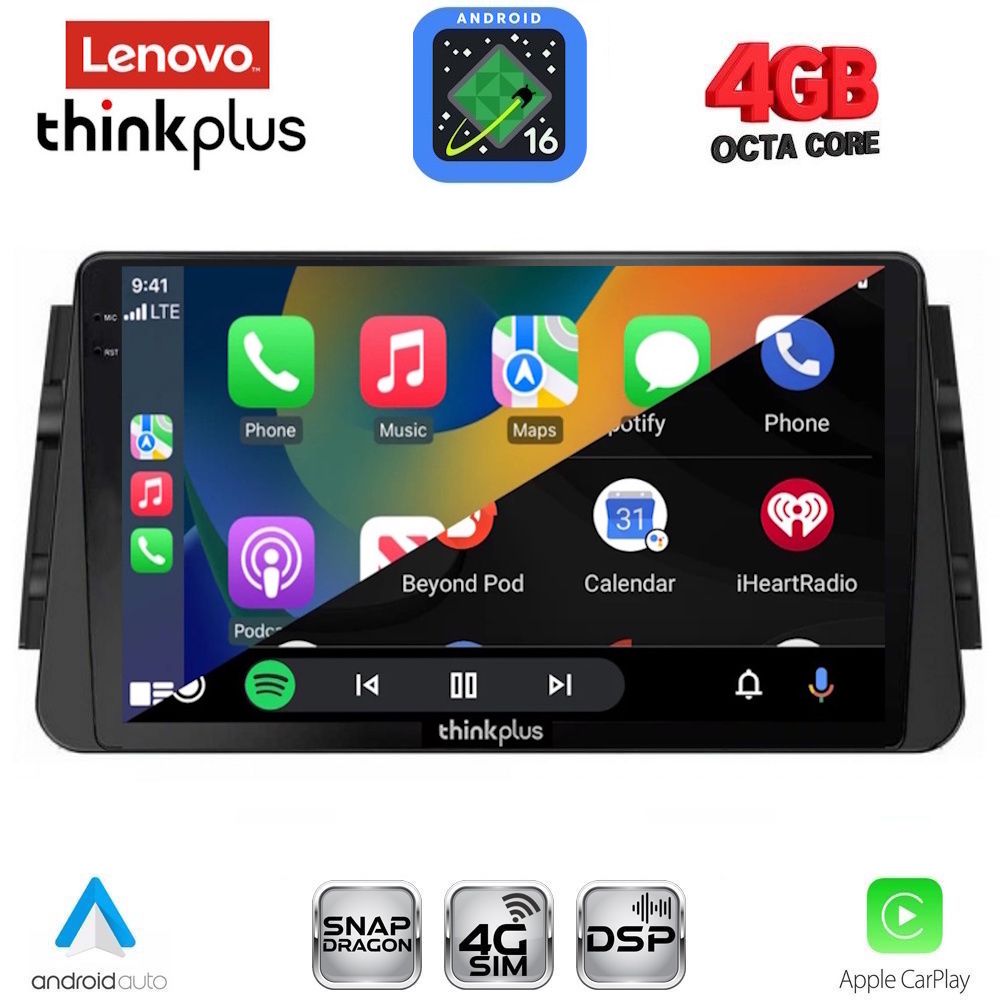 LENOVO LTG 7460_CPA (9inc) MULTIMEDIA TABLET for NISSAN MICRA mod. 2017-2025 LENOVO LTG 7460_CPA (9inc) MULTIMEDIA TABLET for NISSAN MICRA mod. 2017-2025