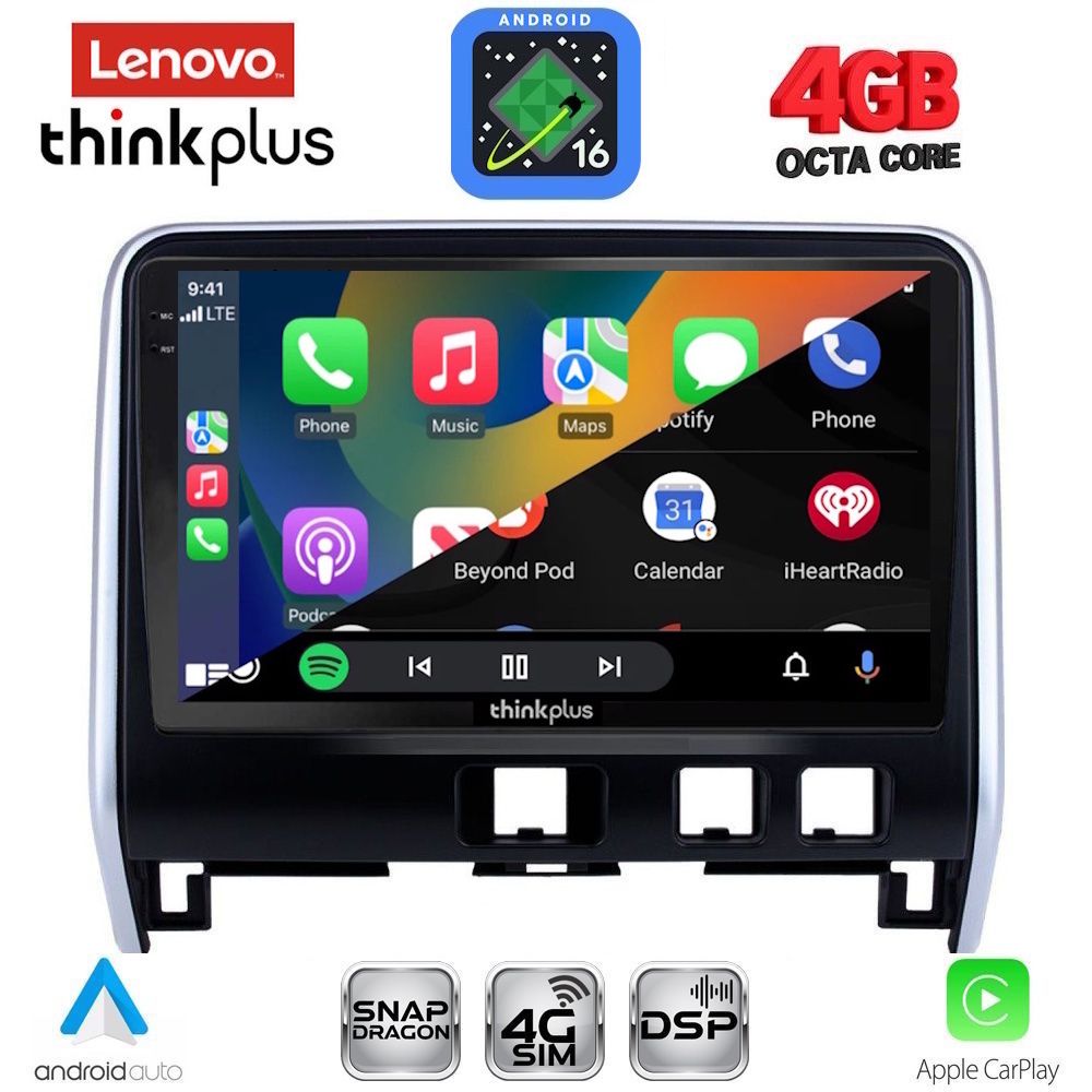 LENOVO LTG 7471_3B_CPA (10inc) MULTIMEDIA TABLET for NISSAN SERENA mod. 2016-2022 LENOVO LTG 7471_3B_CPA (10inc) MULTIMEDIA TABLET for NISSAN SERENA mod. 2016-2022