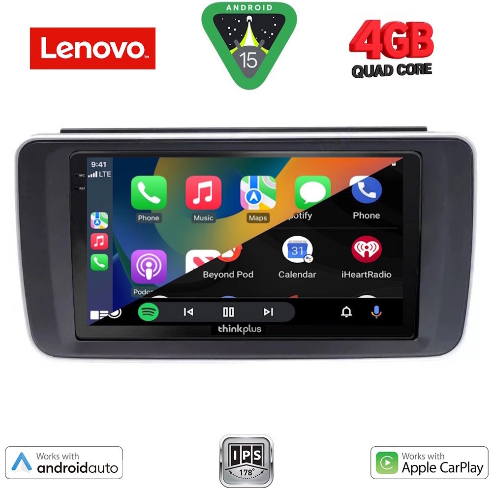 LENOVO LTG 7473_CPA (9inc) MULTIMEDIA TABLET for NISSAN LEAF mod. 2018-2026 LENOVO LTG 7473_CPA (9inc) MULTIMEDIA TABLET for NISSAN LEAF mod. 2018-2026