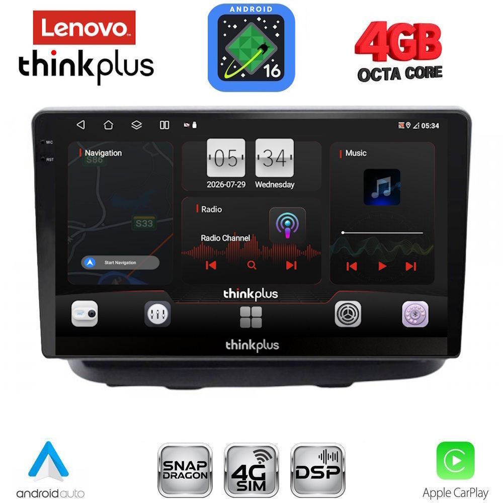 LENOVO LTG 7135_CPA (10inc) MULTIMEDIA TABLET for FIAT DOBLO mod. 2002-2009 LENOVO LTG 7135_CPA (10inc) MULTIMEDIA TABLET for FIAT DOBLO mod. 2002-2009
