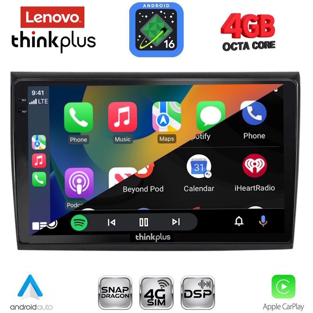 LENOVO LTG 7136_CPA (9inc) MULTIMEDIA TABLET for FIAT BRAVO mod. 2007-2019 LENOVO LTG 7136_CPA (9inc) MULTIMEDIA TABLET for FIAT BRAVO mod. 2007-2019