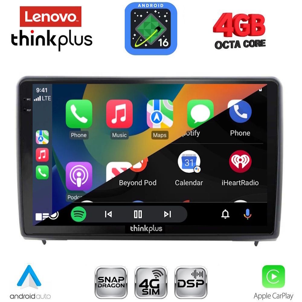 LENOVO LTG 7151_CPA (10inc) MULTIMEDIA TABLET for FORD ECOSPORT mod. 2018-2023 LENOVO LTG 7151_CPA (10inc) MULTIMEDIA TABLET for FORD ECOSPORT mod. 2018-2023