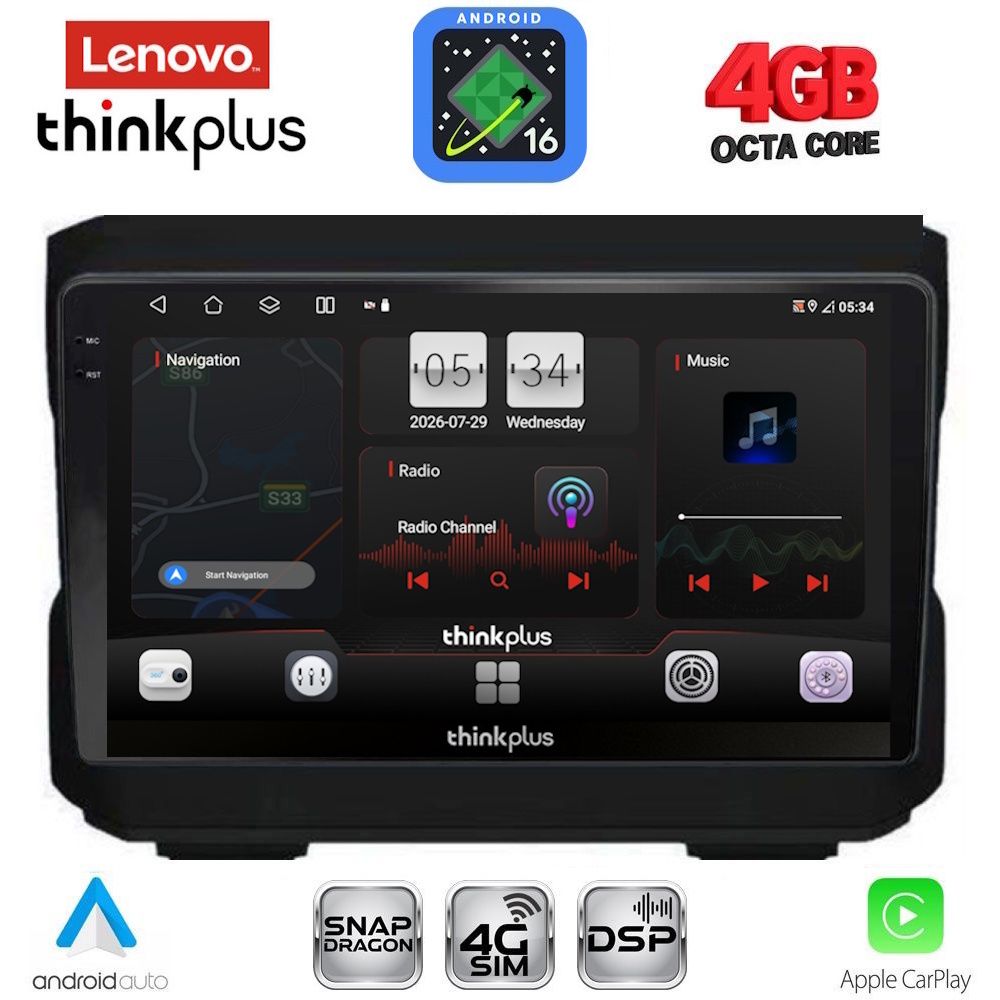 LENOVO LTG 7272_CPA (10inc) MULTIMEDIA TABLET for JEEP mod. 2007-2014 - DODGE mod. 2007-2014 LENOVO LTG 7272_CPA (10inc) MULTIMEDIA TABLET for JEEP mod. 2007-2014 - DODGE mod. 2007-2014