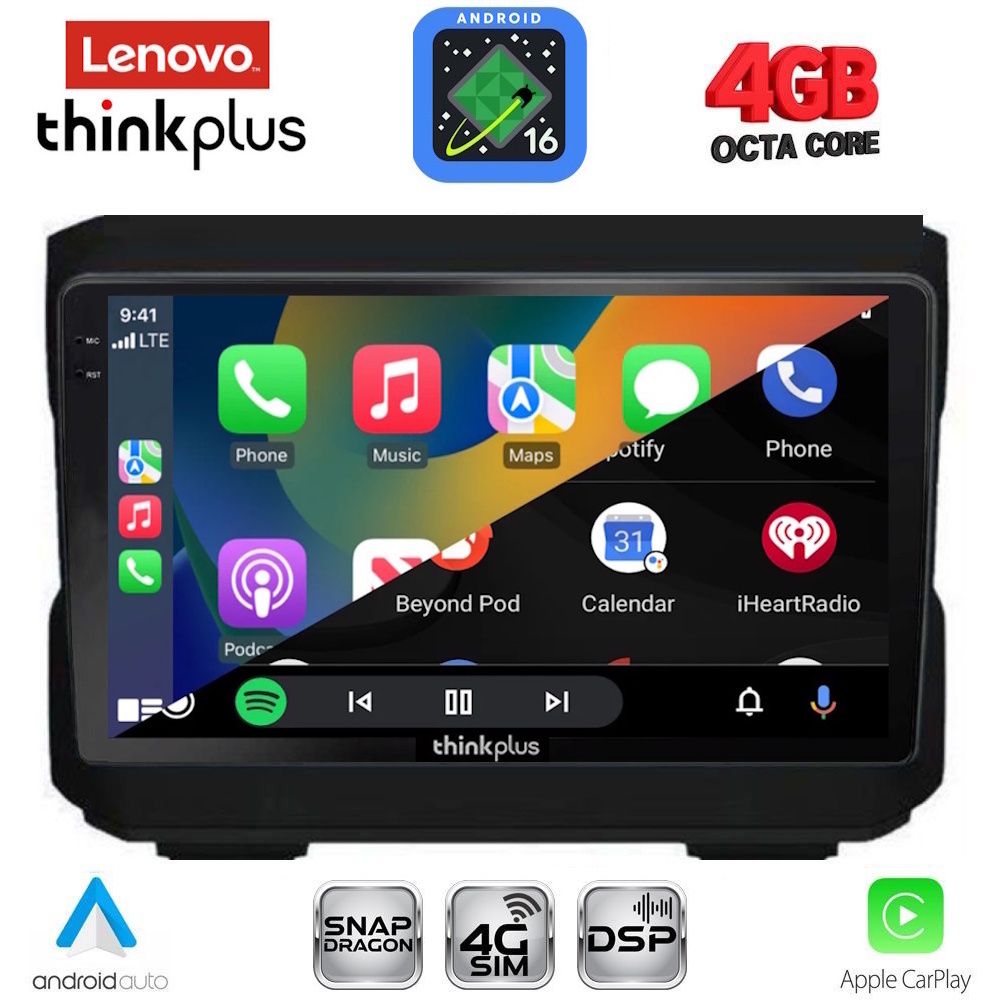 LENOVO LTG 7272_CPA (10inc) MULTIMEDIA TABLET for JEEP mod. 2007-2014 - DODGE mod. 2007-2014 LENOVO LTG 7272_CPA (10inc) MULTIMEDIA TABLET for JEEP mod. 2007-2014 - DODGE mod. 2007-2014