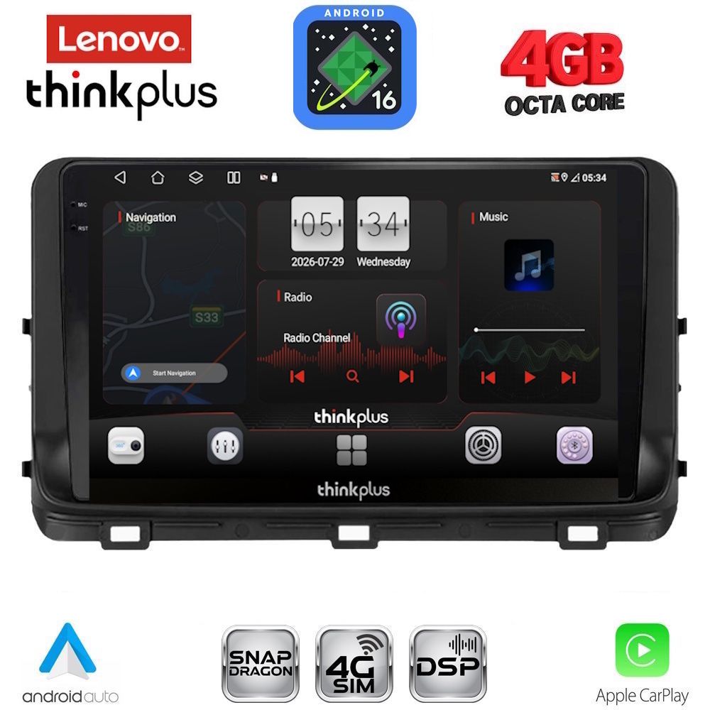 LENOVO LTG 7303_CPA (10inc) MULTIMEDIA TABLET for KIA CEED - XCEED mod. 2018-2022 LENOVO LTG 7303_CPA (10inc) MULTIMEDIA TABLET for KIA CEED - XCEED mod. 2018-2022