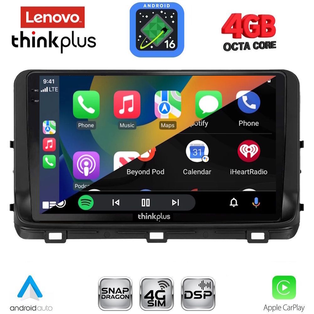 LENOVO LTG 7303_CPA (10inc) MULTIMEDIA TABLET for KIA CEED - XCEED mod. 2018-2022 LENOVO LTG 7303_CPA (10inc) MULTIMEDIA TABLET for KIA CEED - XCEED mod. 2018-2022