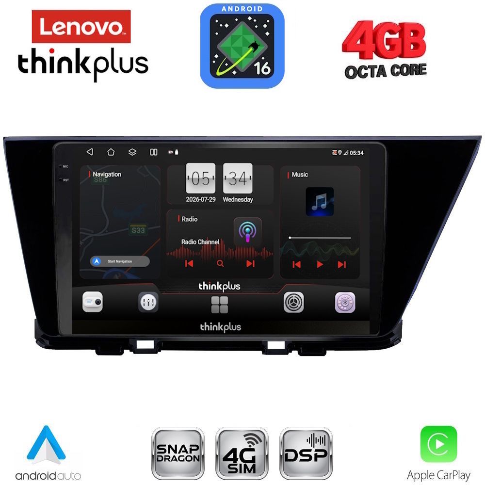 LENOVO LTG 7305_CPA (9inc) MULTIMEDIA TABLET for KIA NIRO mod. 2017-2021 LENOVO LTG 7305_CPA (9inc) MULTIMEDIA TABLET for KIA NIRO mod. 2017-2021