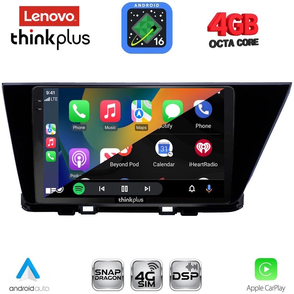 LENOVO LTG 7305_CPA (9inc) MULTIMEDIA TABLET for KIA NIRO mod. 2017-2021 LENOVO LTG 7305_CPA (9inc) MULTIMEDIA TABLET for KIA NIRO mod. 2017-2021