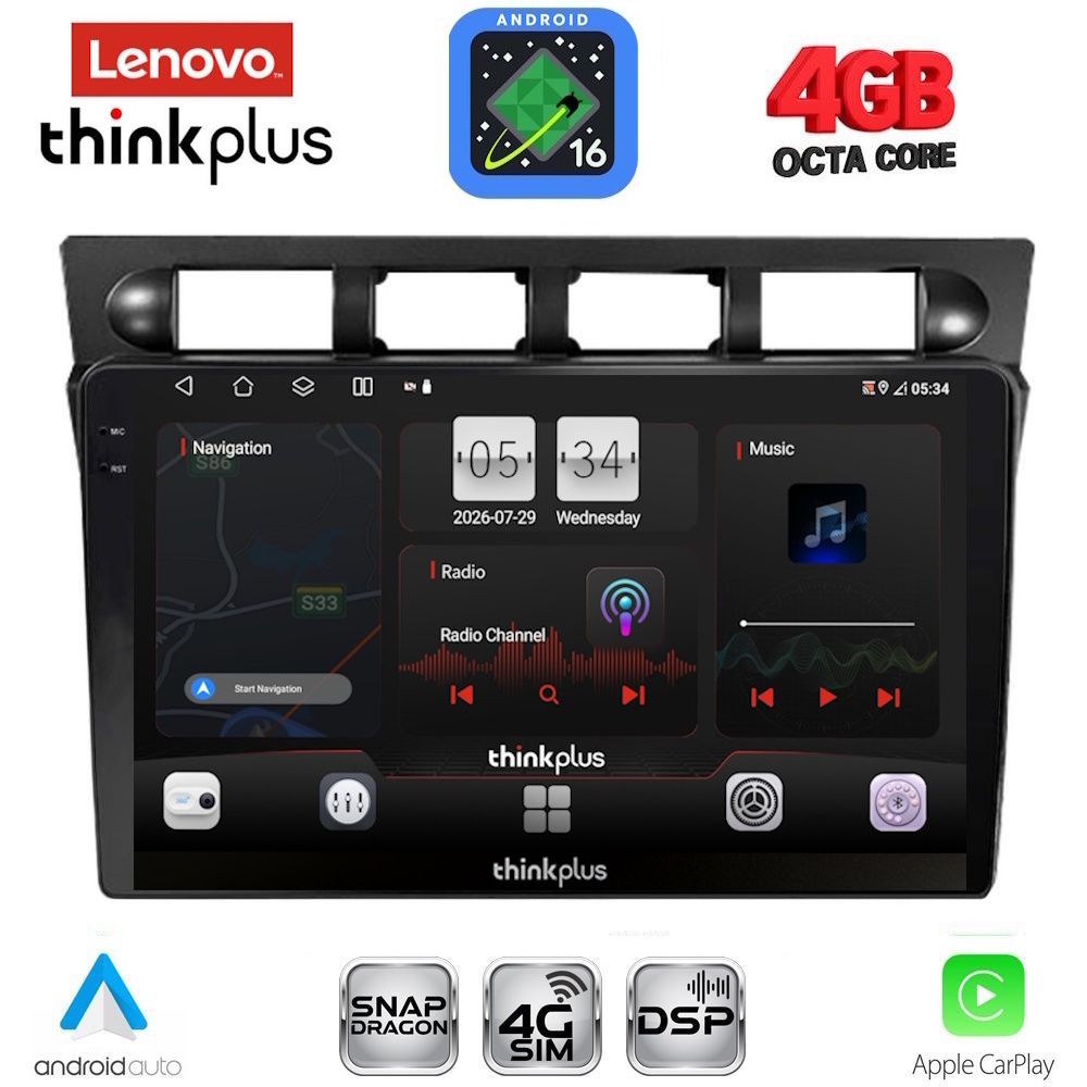 LENOVO LTG 7306_CPA (9inc) MULTIMEDIA TABLET for KIA PICANTO mod. 2004-2008 LENOVO LTG 7306_CPA (9inc) MULTIMEDIA TABLET for KIA PICANTO mod. 2004-2008