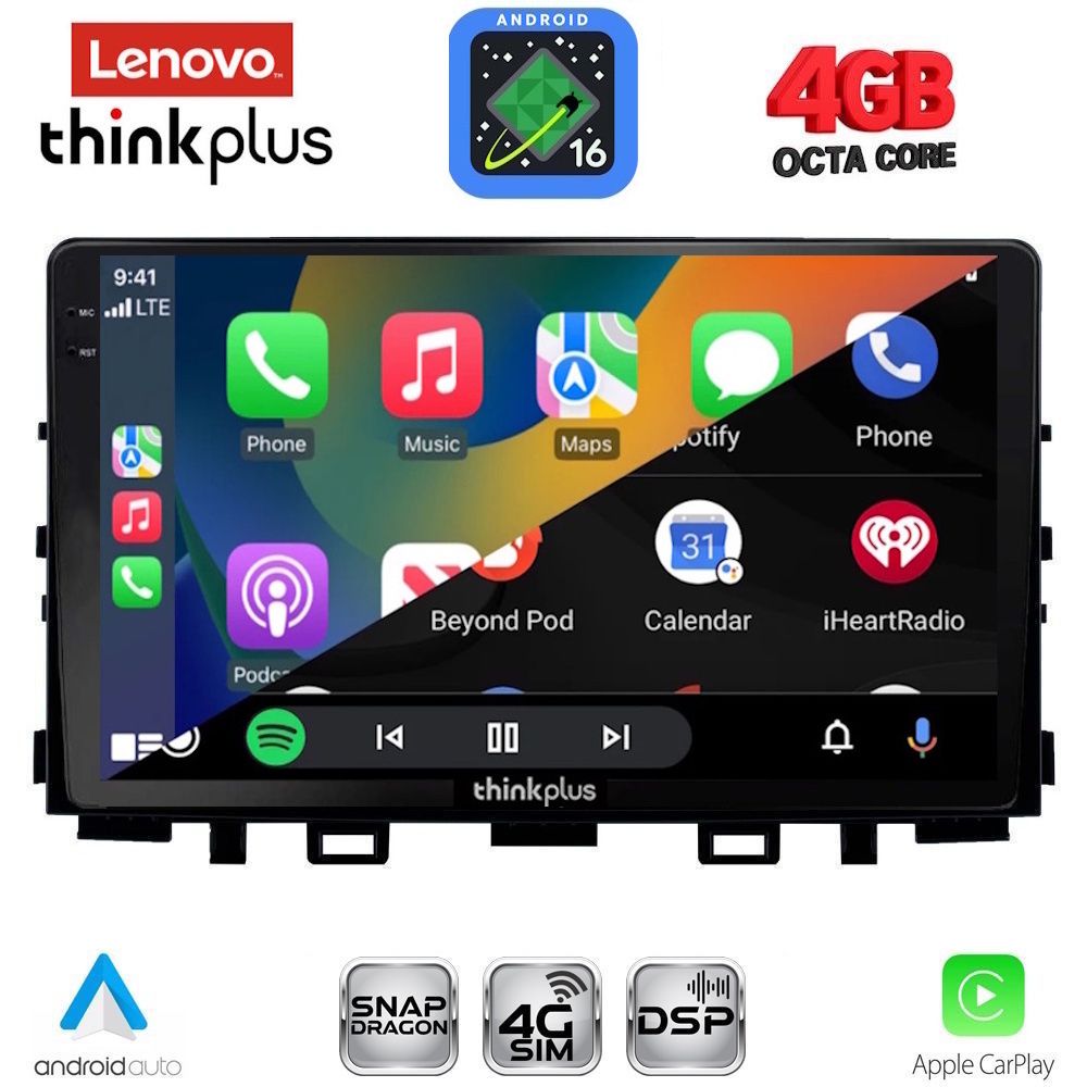 LENOVO LTG 7316_CPA (9inc) MULTIMEDIA TABLET for KIA RIO mod. 2018> – STONIC mod. 2017-2026 LENOVO LTG 7316_CPA (9inc) MULTIMEDIA TABLET for KIA RIO mod. 2018> – STONIC mod. 2017-2026