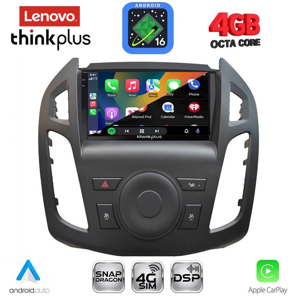LENOVO LTG 7166_CPA 4BUT (9inc) MULTIMEDIA TABLET for FORD MUSTANG mod. 2015-2020 LENOVO LTG 7166_CPA 4BUT (9inc) MULTIMEDIA TABLET for FORD MUSTANG mod. 2015-2020