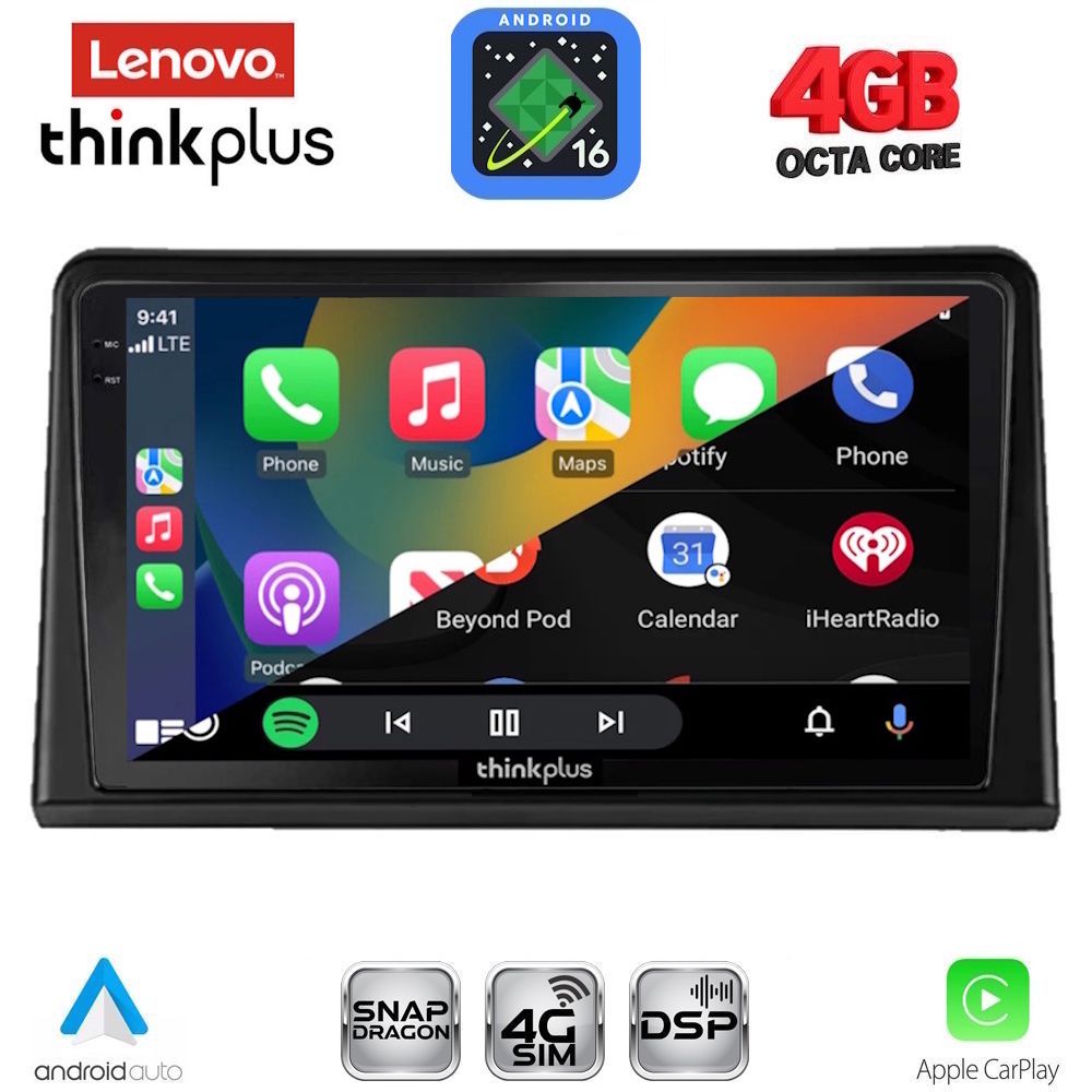 LENOVO LTG 7548_CPA (9inc) MULTIMEDIA TABLET for RENAULT EXPRESS mod. 2020-2026 LENOVO LTG 7548_CPA (9inc) MULTIMEDIA TABLET for RENAULT EXPRESS mod. 2020-2026