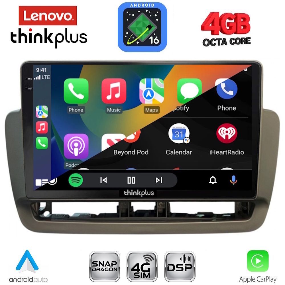 LENOVO LTG 7572_CPA (9inc) MULTIMEDIA TABLET for SEAT IBIZA mod. 2012-2015 LENOVO LTG 7572_CPA (9inc) MULTIMEDIA TABLET for SEAT IBIZA mod. 2012-2015