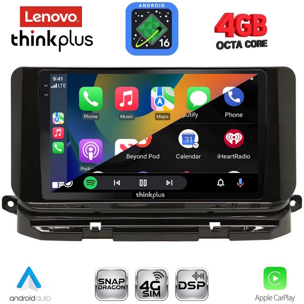 LENOVO LTG 7598_CPA (10inc) MULTIMEDIA TABLET for SKODA OCTAVIA 8 mod. 2021-2026 LENOVO LTG 7598_CPA (10inc) MULTIMEDIA TABLET for SKODA OCTAVIA 8 mod. 2021-2026