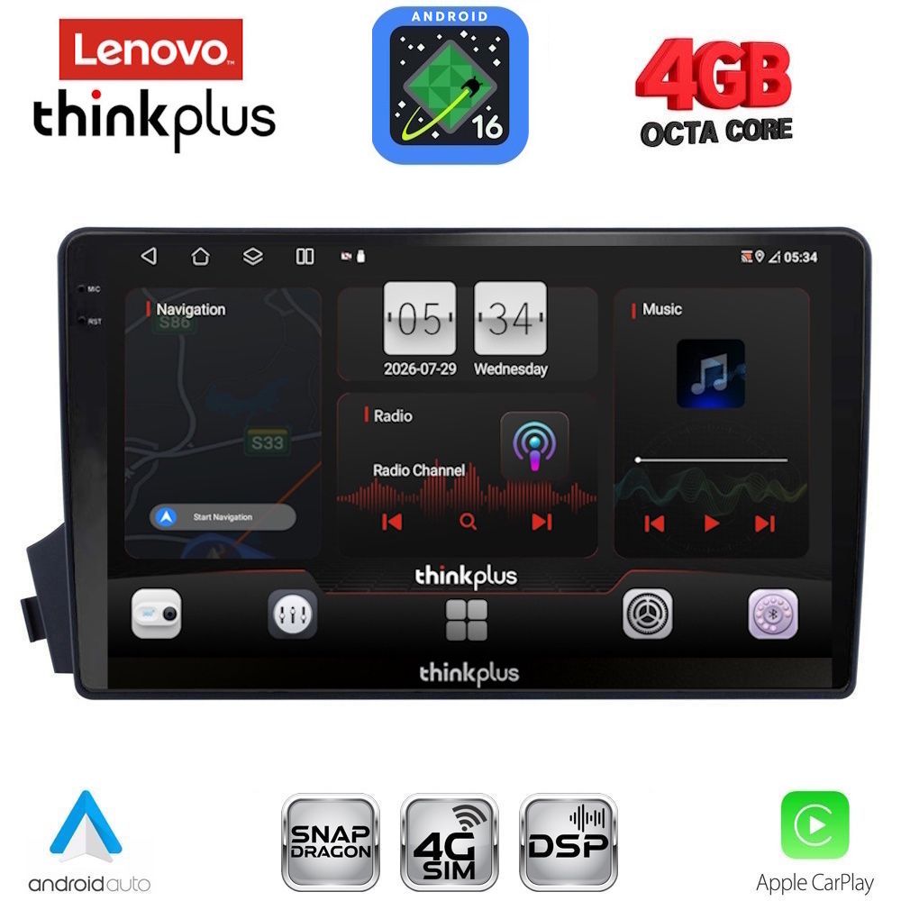 LENOVO LTG 7650_CPA (9inc) MULTIMEDIA TABLET for SSANGYONG ACTYON - KYRON mod. 2006-2015 LENOVO LTG 7650_CPA (9inc) MULTIMEDIA TABLET for SSANGYONG ACTYON - KYRON mod. 2006-2015