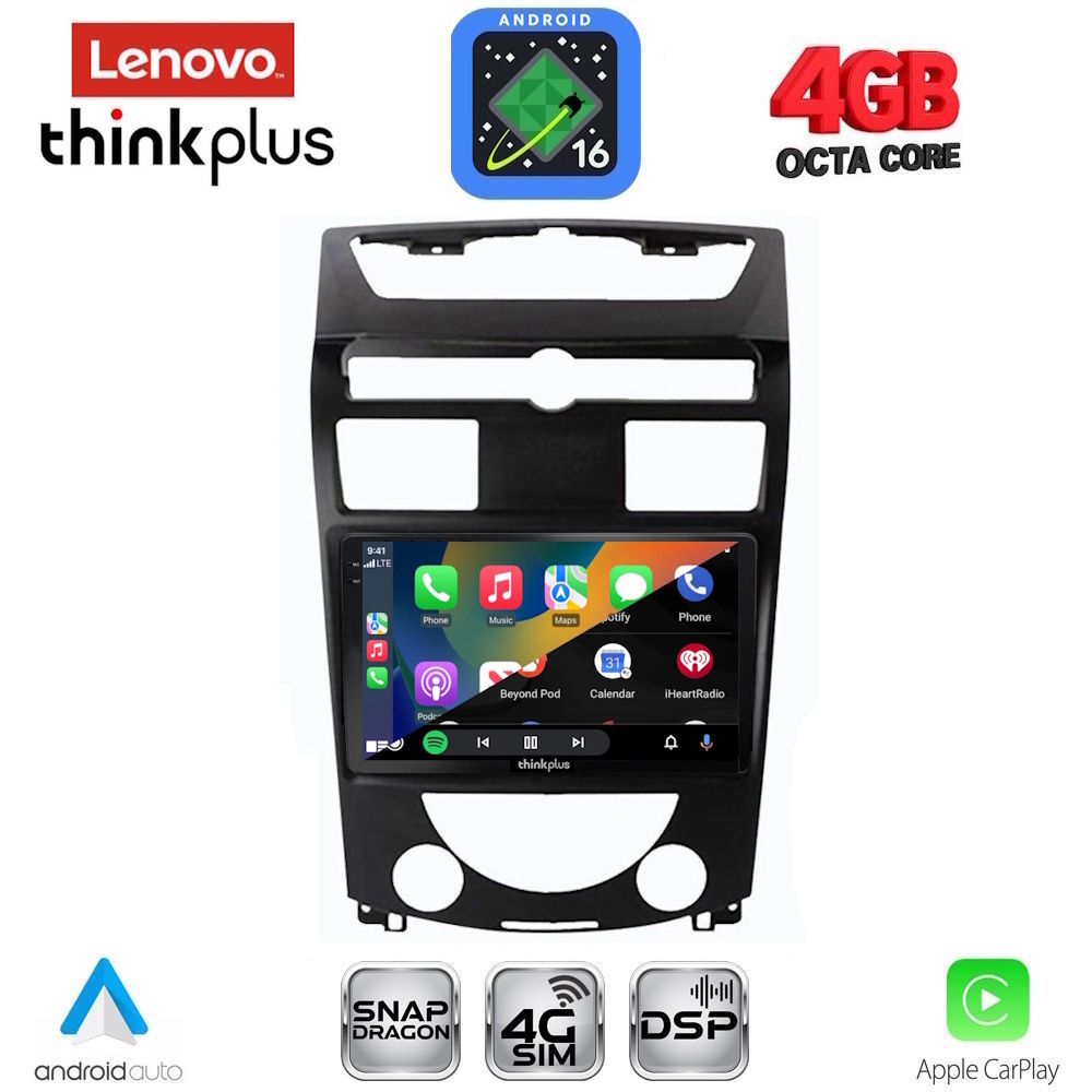 LENOVO LTG 7657_CPA (10inc) MULTIMEDIA TABLET for SSANGYONG REXTON mod. 2006-2015 LENOVO LTG 7657_CPA (10inc) MULTIMEDIA TABLET for SSANGYONG REXTON mod. 2006-2015
