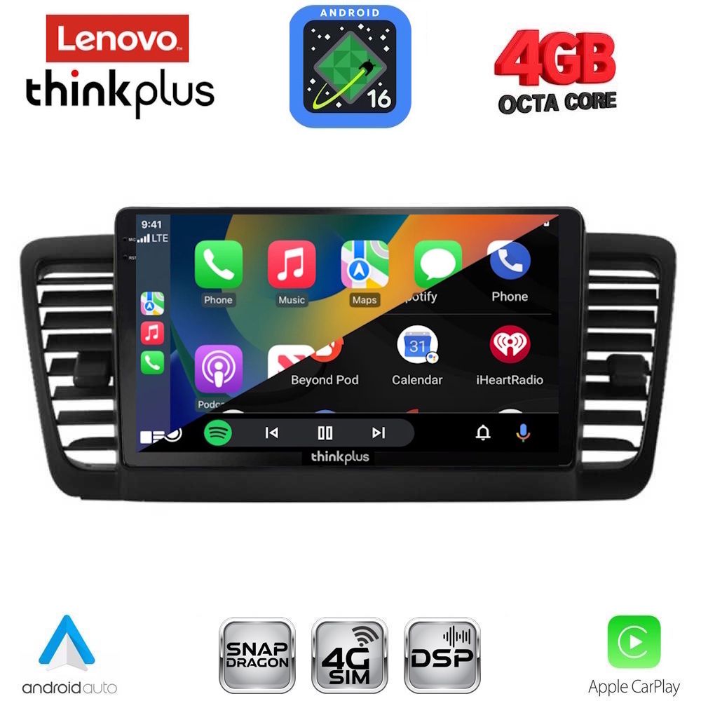 LENOVO LTG 7665_CPA (9inc) MULTIMEDIA TABLET for SUBARU LEGACY - OUTBACK mod. 2002-2008 LENOVO LTG 7665_CPA (9inc) MULTIMEDIA TABLET for SUBARU LEGACY - OUTBACK mod. 2002-2008