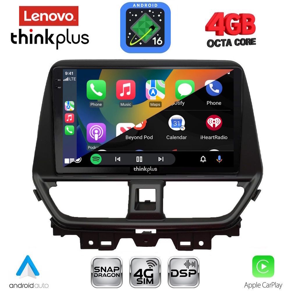 LENOVO LTG 7673_CPA (9inc) MULTIMEDIA TABLET for SUZUKI BALENO mod. 2022-2026 LENOVO LTG 7673_CPA (9inc) MULTIMEDIA TABLET for SUZUKI BALENO mod. 2022-2026