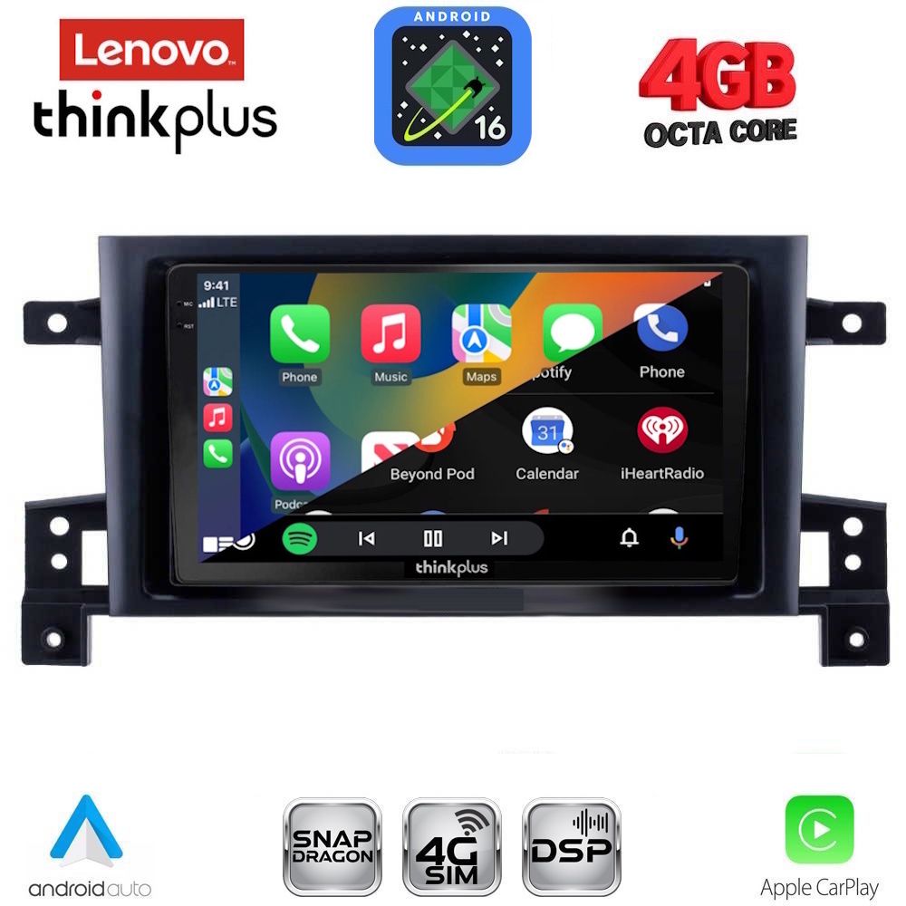 LENOVO LTG 7696_CPA (9inc) MULTIMEDIA TABLET for SUZUKI GRAND VITARA mod. 2005-2015 LENOVO LTG 7696_CPA (9inc) MULTIMEDIA TABLET for SUZUKI GRAND VITARA mod. 2005-2015