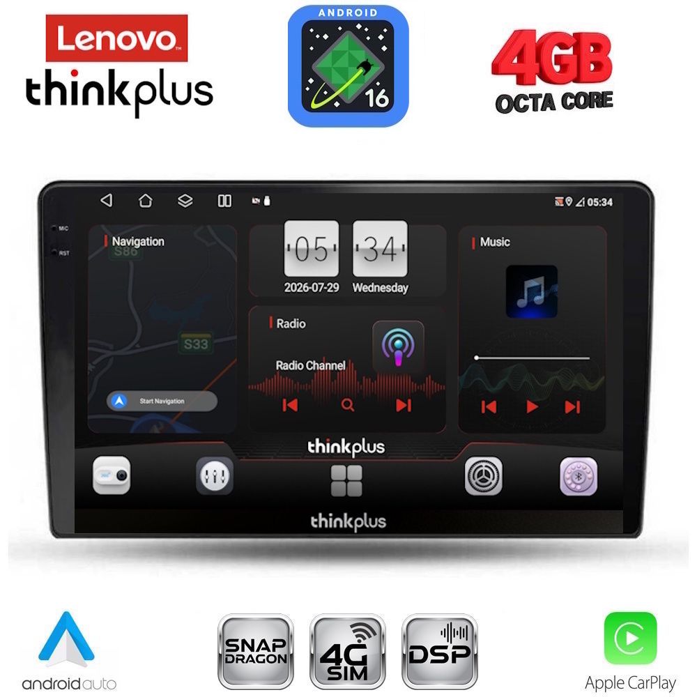 LENOVO LTG 7702_CPA (9inc) MULTIMEDIA TABLET for TOYOTA AURIS mod. 2007-2012 LENOVO LTG 7702_CPA (9inc) MULTIMEDIA TABLET for TOYOTA AURIS mod. 2007-2012