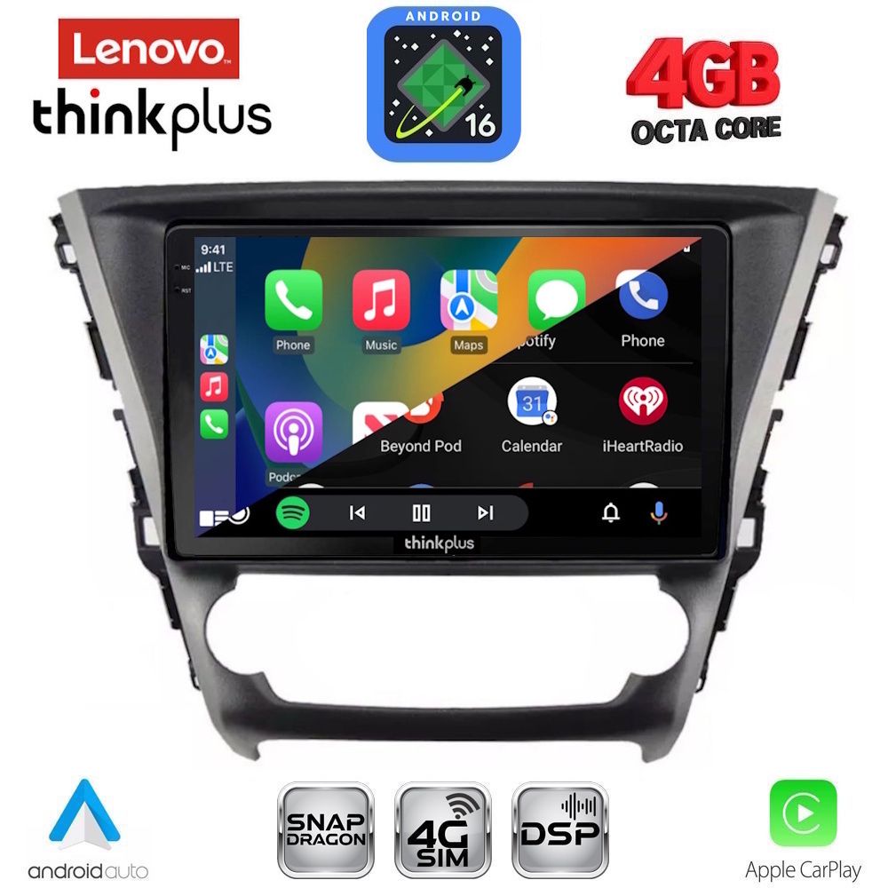 LENOVO LTG 7706_CPA (10inc) MULTIMEDIA TABLET for TOYOTA AVENSIS mod. 2016-2019 LENOVO LTG 7706_CPA (10inc) MULTIMEDIA TABLET for TOYOTA AVENSIS mod. 2016-2019