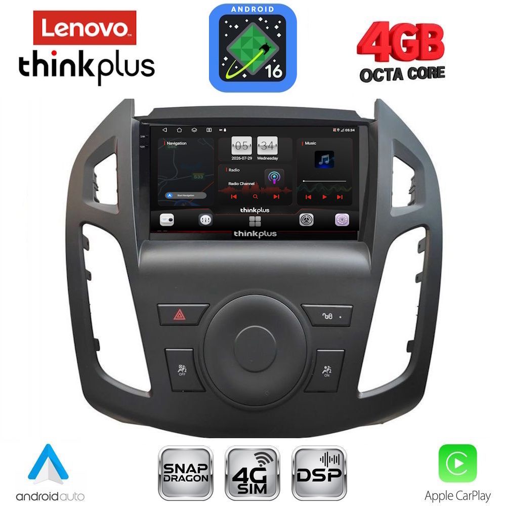 LENOVO LTG 7176_CPA (9inc) MULTIMEDIA TABLET for FORD TRANSIT CONNECT mod. 2013-2018 LENOVO LTG 7176_CPA (9inc) MULTIMEDIA TABLET for FORD TRANSIT CONNECT mod. 2013-2018